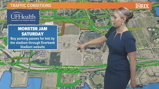 Heres what you need to know about parking for Monster Jam other events happening in Jacksonville [upl. by Aksel]