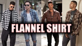 16 FLANNEL SHIRTS Outfit ideas Mens  2024 🔥 check shirt outfit mens 🔥 [upl. by Danyluk]