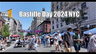 Bastille Day Street Festive 2024 NYC [upl. by Otha]