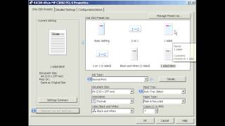 Training  Print  Create One Click Presets on Ricoh Printer Driver  Ricoh Wiki [upl. by Nauh]