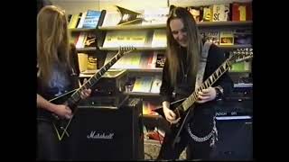 alexi laiho playing guitar 🎸 alexilaiho childrenofbodom cob legend metal music [upl. by Anuaek]