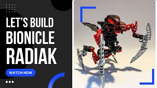 Lets Build Lego Bionicle  Radiak 8947 [upl. by Felisha]