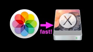 HOW TO MOVE APPLE PHOTOS LIBRARY TO EXTERNAL HARD DRIVE [upl. by Ahsytal]