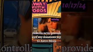 Did Controlla Donate To Astro Mom bigTfamalam AstroMom scamalam [upl. by Lyda]