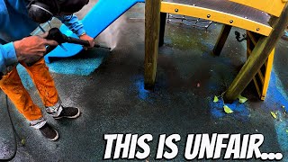 I Power Washed A Mouldy Playground [upl. by Noied984]