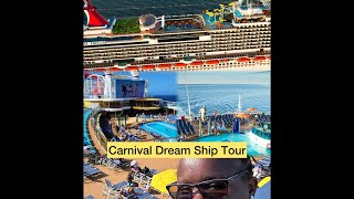 Part2🛳️Carnival Dream ship walkthrough tourThe best Decks to relax and have fun 😀 [upl. by Eenal949]