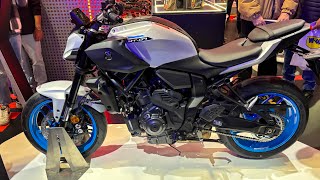 YAMAHA MT07 YAMT 2025 DAL VIVO  EICMA 2025 [upl. by Etti609]