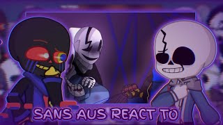 Sans Aus react to Error vs Last Breath [upl. by Nalyad]