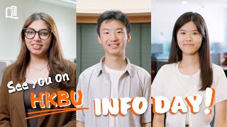 📣 浸大入學資訊日 10月5日約定你！📣HKBUInfoDay on 5 Oct See you there [upl. by Ylekalb]