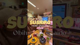 sushiro obihiro part 2 sushi sushiro hokkaido japan traveling food [upl. by Acsirp12]