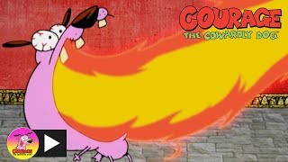 Courage The Cowardly Dog  Fire Breathing  Cartoon Network [upl. by Haile]