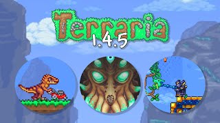 Everything New in Terraria 145 Updated [upl. by Annaeerb]