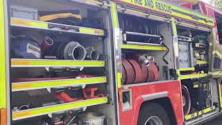 Fire Engines at Fareham 999 Day HIOFRS HFB LFB AND MORE [upl. by Aihseym]