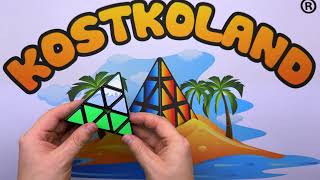 Kostkoland Kostka Rubika QiYi Snow Mountain Pyraminx [upl. by Livingston]