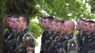 Chant Militaire quotTe Sitimaquot Défiler Remise Des Képis  Suite [upl. by Ruon]