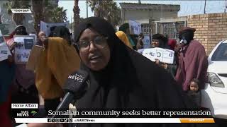 Somalian women demand better representation at the Department of Home Affairs in Gqeberha [upl. by Aneger]