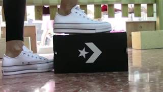 CONVERSE Plataforma Mujer 560251C  Blancas  Tienda Converse Valencia 2019  2020 [upl. by Enamrej]