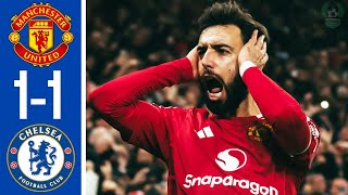 All Goals amp Highlight l 11 Manchester United vs Chelsea l Football Highlights [upl. by Nwadahs596]