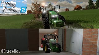 Uklízení strojů do stodoly a mulčování o kolo pole  Farming Simulator 22  Episode 149  Osada [upl. by Nelyahs]