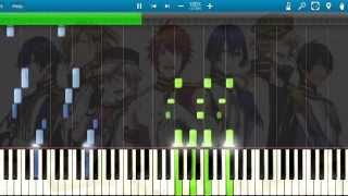 Synthesia Special Reupload  STARISH  Maji Love 1000 Uta no PrinceSama [upl. by Nelg]