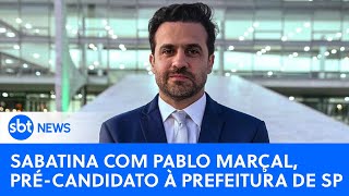 Sabatina com Pablo Marçal PRTB précandidato à prefeitura de São Paulo [upl. by Amre98]