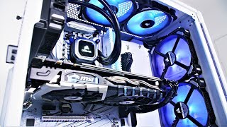 Project Arctic IEM  2400 GAMING PC BUILD TIME LAPSE 2018 [upl. by Sapowith]