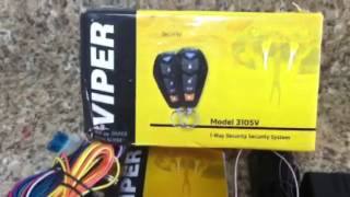 Viper 3105v car alarm 093207064715 Miami Installation 7863061054 [upl. by Auohs]