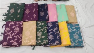 Fancy Banaras SilkHandloom Sarees LGCTo Order9014298777onlineshoppingfashiontrendingfancy [upl. by Anisah485]