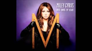 Miley Cyrus  Who Owns My Heart Karaoke  Instrumental with backing vocals and lyrics [upl. by Novi]