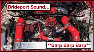 13B Bridgeport Single Turbo Sound idle and engine bay walk around [upl. by Yecac355]