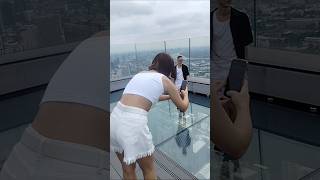 Mahanakhon Skywalk is Thailands highest observation deck and one of Thailands BANGKOK THAILAND [upl. by Pascasia124]