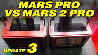 ELEGOO MARS 2 PRO VS MARS PRO EXPERIENCE [upl. by Tati622]