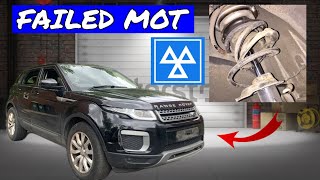 Changing The Front Coil Spring On My quotCHEAPquot Range Rover Evoque  MOT FAILED  EP 6 [upl. by Sachi886]