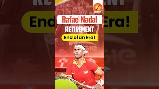 Rafael Nadal Retirement End of an Era shorts [upl. by Netsyrk622]