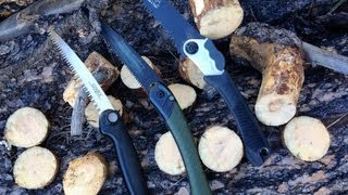 Bahco vs SOG vs Gerber Folding Saw Review [upl. by Ydissahc]