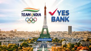 Indias Paris 2024 Olympic Campaign Journey to Glory  YesBank  paris2024  shortvideo [upl. by Ahsiekit]