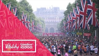 10KM London Vitality 10000 Race Treadmill Workout Scenery  Virtual Run  Walk 45 MINS 430 mkm [upl. by Aneez380]