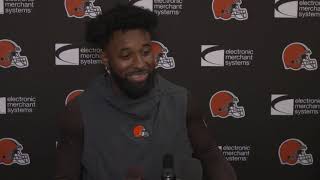 Jarvis Landry amp Odell Beckham Jr reflect on MNF and prepare for Seattle  MSampLL 101119 [upl. by Friederike]