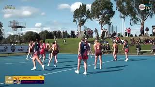 gippsland netball sf1 drouin v bairnsdale [upl. by Gaylord329]