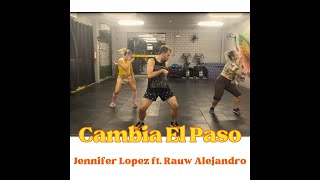 Jennifer Lopez ft Rauw Alejandro quotCambia El Pasoquot Coreografia Choreography [upl. by Aynnat]