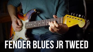 Does a Fender Blues Junior sound at bedroom level [upl. by Lidstone680]