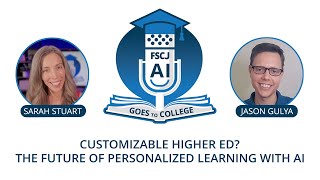 Personalized Learning with AI A Talk with Jason Gulya AI Consultant for Colleges [upl. by Onaicul]