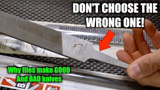 DO NOT Make a Knife Out Of a File Till You Watch This VideoA Simple Guide To Files And Knife Making [upl. by Luoar]