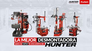 ¡La mejor desmontadora para su taller La encuentra en Hunter [upl. by Akitan180]