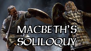 Macbeths Soliloquy in Original Pronunciation [upl. by Alaekim]