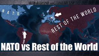 NATO vs Rest of the World  Hoi4 timelapse [upl. by Ahsenaj]