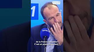 Gaspard Proust  quotLFI cest plus La France Insoumise cest La France en Inoxquot europe1 shorts [upl. by Oremo]