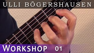 Fingerstyle  Gitarren Workshop von Ulli Boegershausen  Lektion 1 [upl. by Benoite]