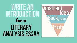 Write an Introduction for a Literary Analysis Essay [upl. by Attenehs497]