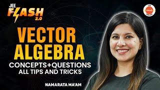 Complete Vector Algebra  JEE 202425  PYQs  Namrata Maam [upl. by Etep451]